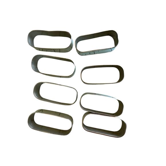 Vintage Worcester Pewter Napkin Rings Bands - Picture 6 of 7